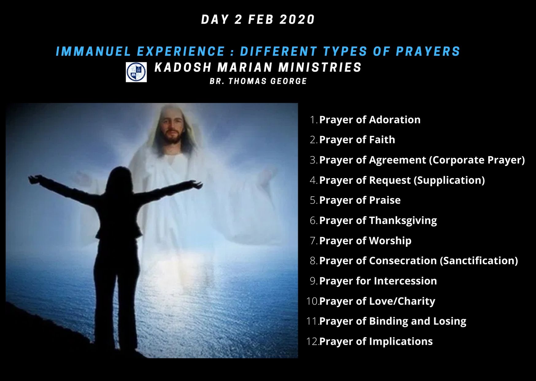 Different Types of Prayers – Kadosh Marian Ministries & Institute of